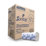 Sanitas Toalla Interdoblada caja Kimberly Clark 92231 Explo